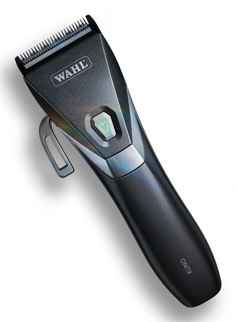 Wahl Haarschneider Kuno – Brushless-Motor, Akku 100 min, 6 Kammaufsätze – schwarz