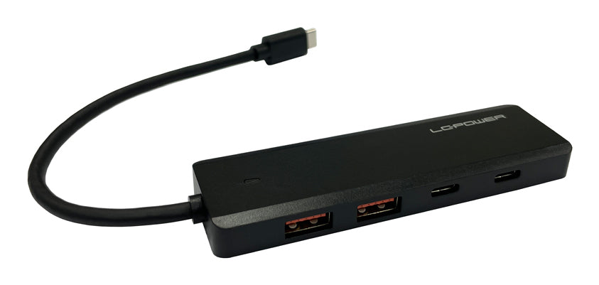 LC-Power LC-HUB-U3-4-C USB-Hub – USB-A, 4× USB-A, 1× USB-C, für universelle Geräte