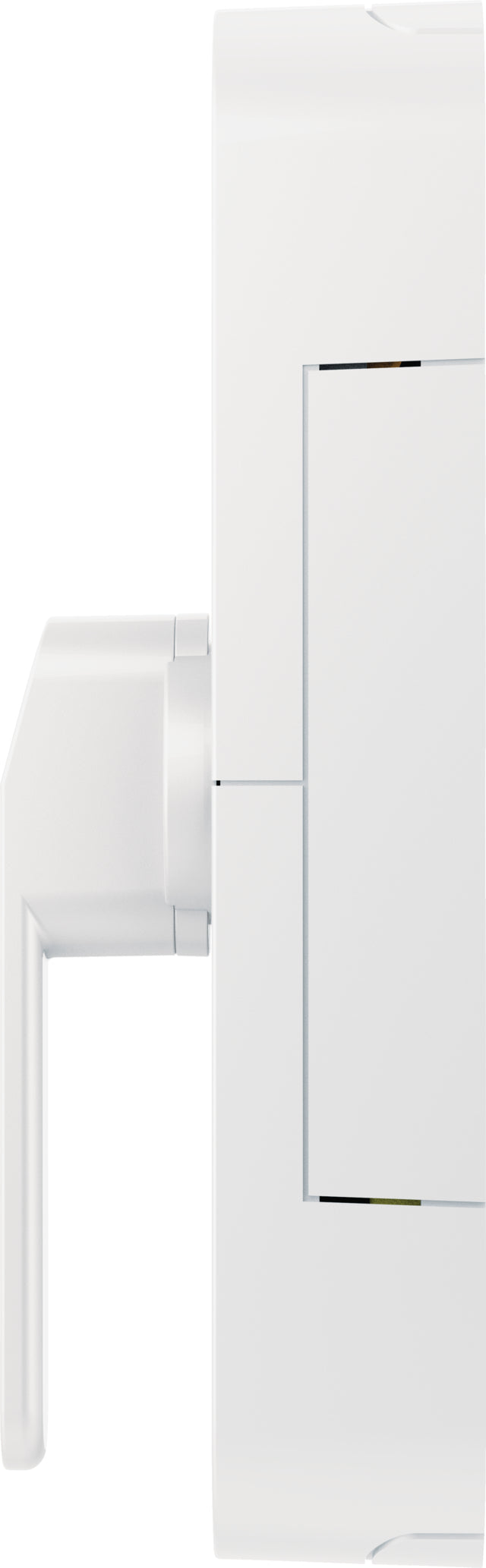 ABUS WINTECTO One FCA4100W Smart-Vorhängeschloss – BT, Batteriebetrieben (AA), Weiss, 63×92×300 mm