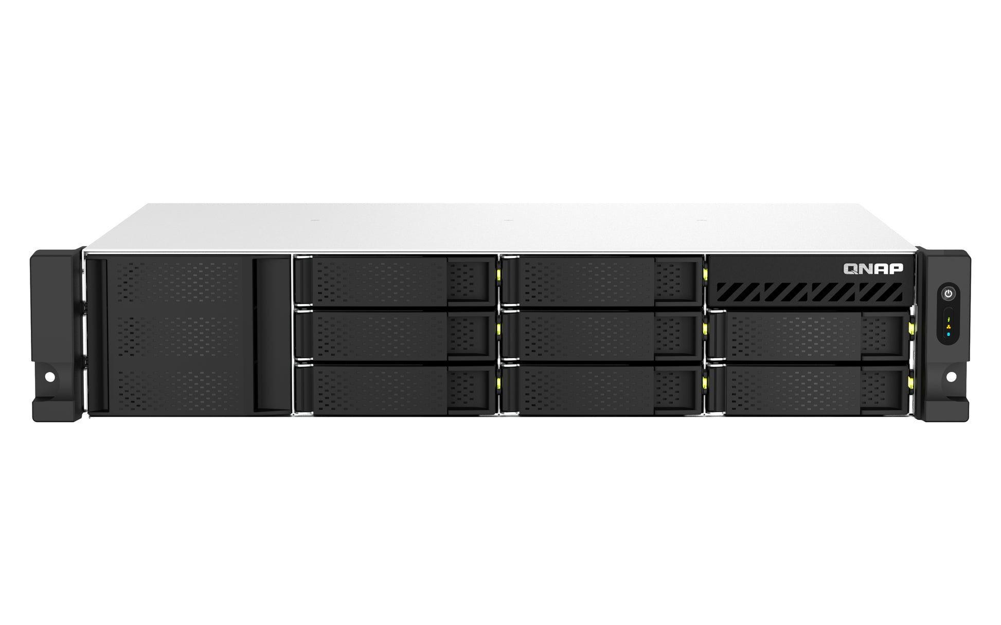 QNAP TS-873AEU-4G Allgemeines Speichergerät – 2 × 2,5 Gbit/s Ethernet, 4 GB DDR4, 2U 8-Bay