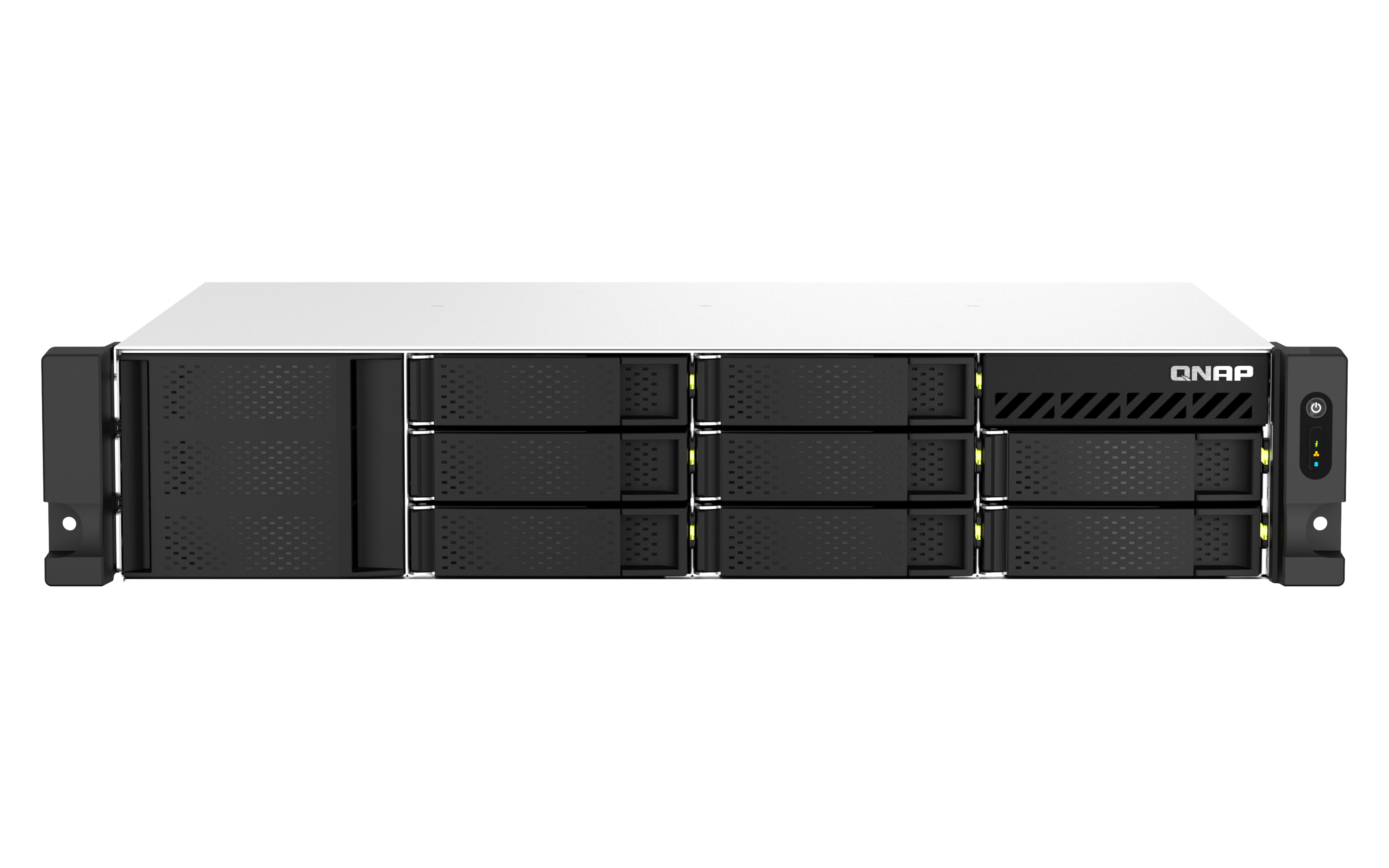 QNAP TS-873AEU-4G Allgemeines Speichergerät – 2 × 2,5 Gbit/s Ethernet, 4 GB DDR4, 2U 8-Bay