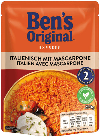 Ben's Original Express Reis Tomate, vegetarisch – 220 g