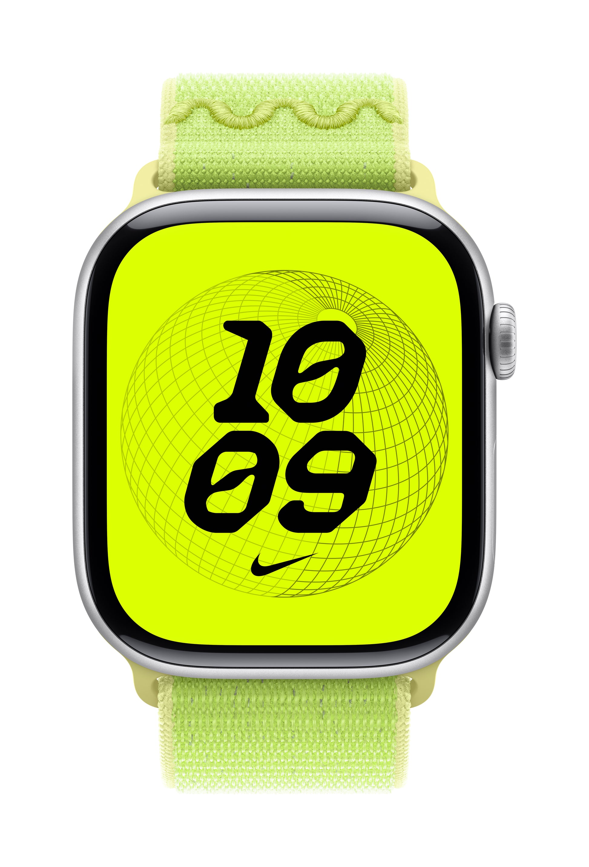 Apple Nike Sport Loop – Armband – für Apple Watch 46 mm, Volt Splash, One Size
