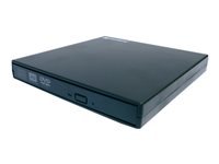 Sandberg USB DVD-Laufwerk – DVD Super Multi, USB 2.0, für Desktop/Laptop, Schwarz