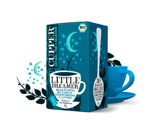 Cupper Tee Cupper – Kräutertee Lavendel – Teebeutel 20 Beutel – Bio