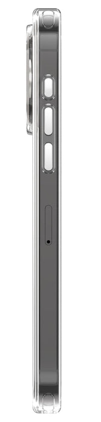 Valenta Trend MagSafe Backcover – für iPhone 15 Pro, Transparent, TPU/PC, Schutz vor Vergilbung