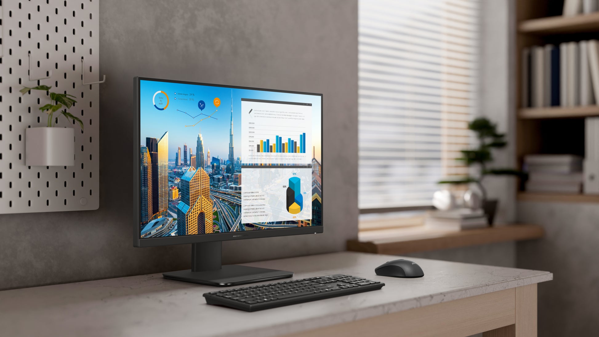 Asus All-in-One – 23,8" Full HD, AMD Ryzen AI 5 330, 16 GB RAM, 512 GB SSD, Windows 11 Pro