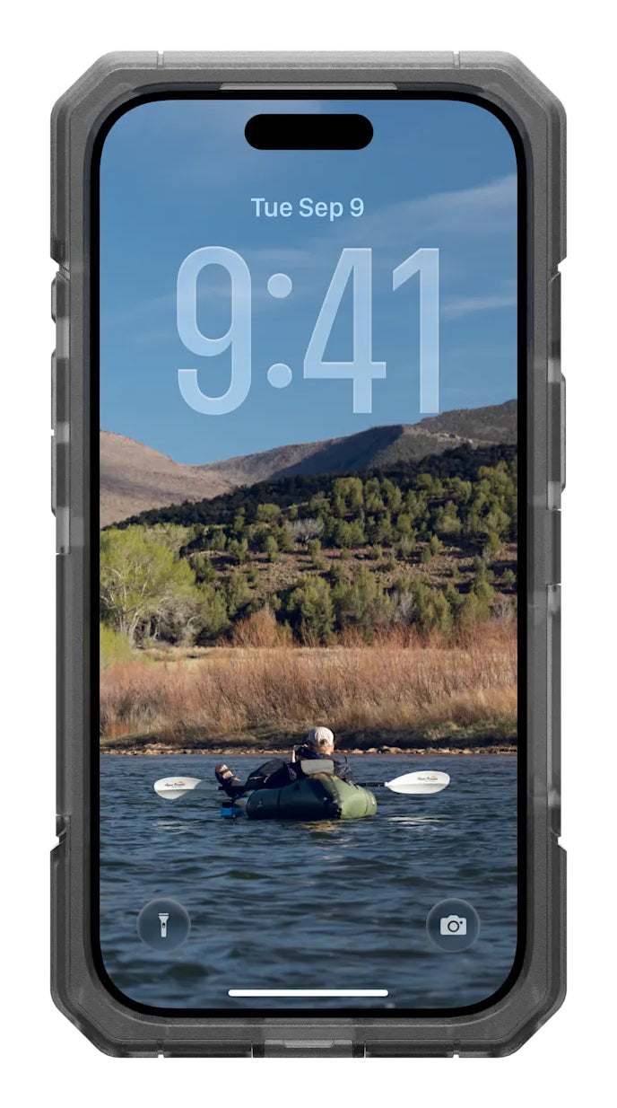 Urban Armor Gear UAG – Trooper MS Pro Backcover – für Apple iPhone 17 Pro – grau