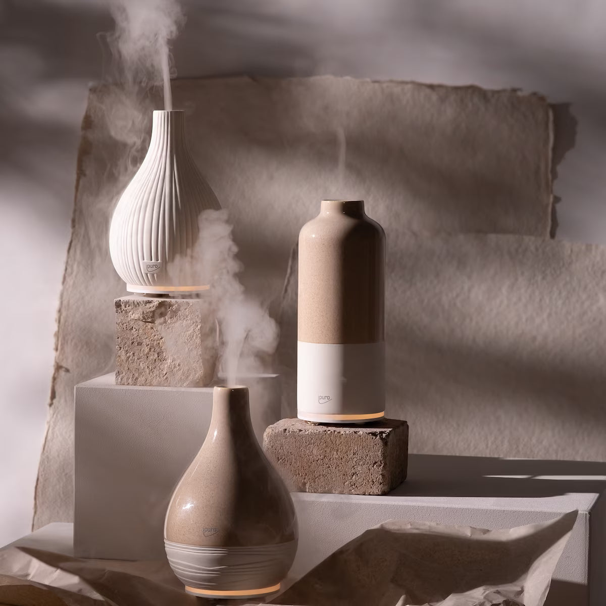 ipuro Aroma-Diffuser Air Sonic Beige – 150 ml