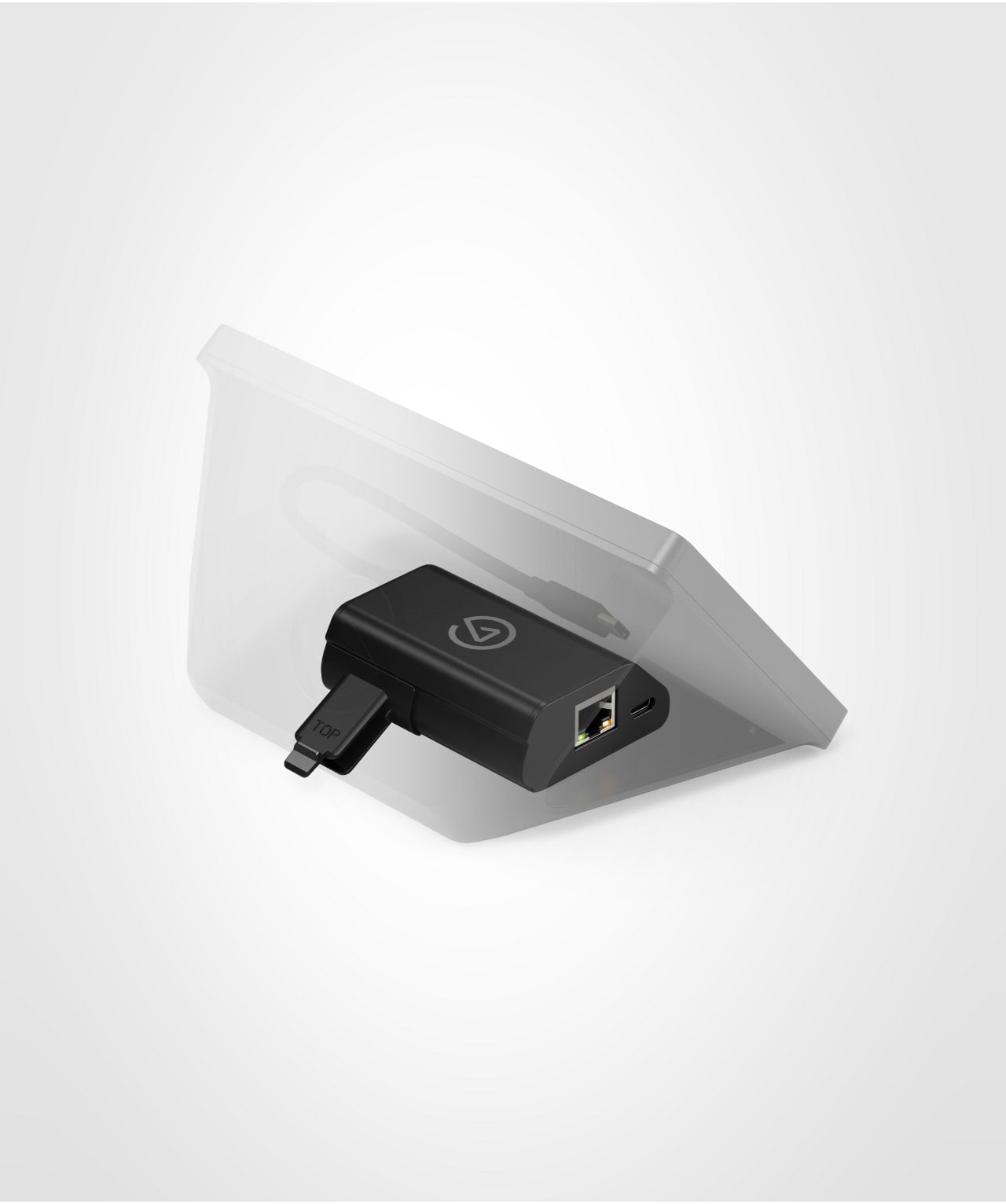 Elgato Stream Deck Network Dock – Netzwerkadapter USB-C zu RJ-45 – für PC und Mac – Schwarz