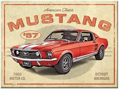 Nostalgic Art Magnet – 6 × 8 cm – Metall, mehrfarbig