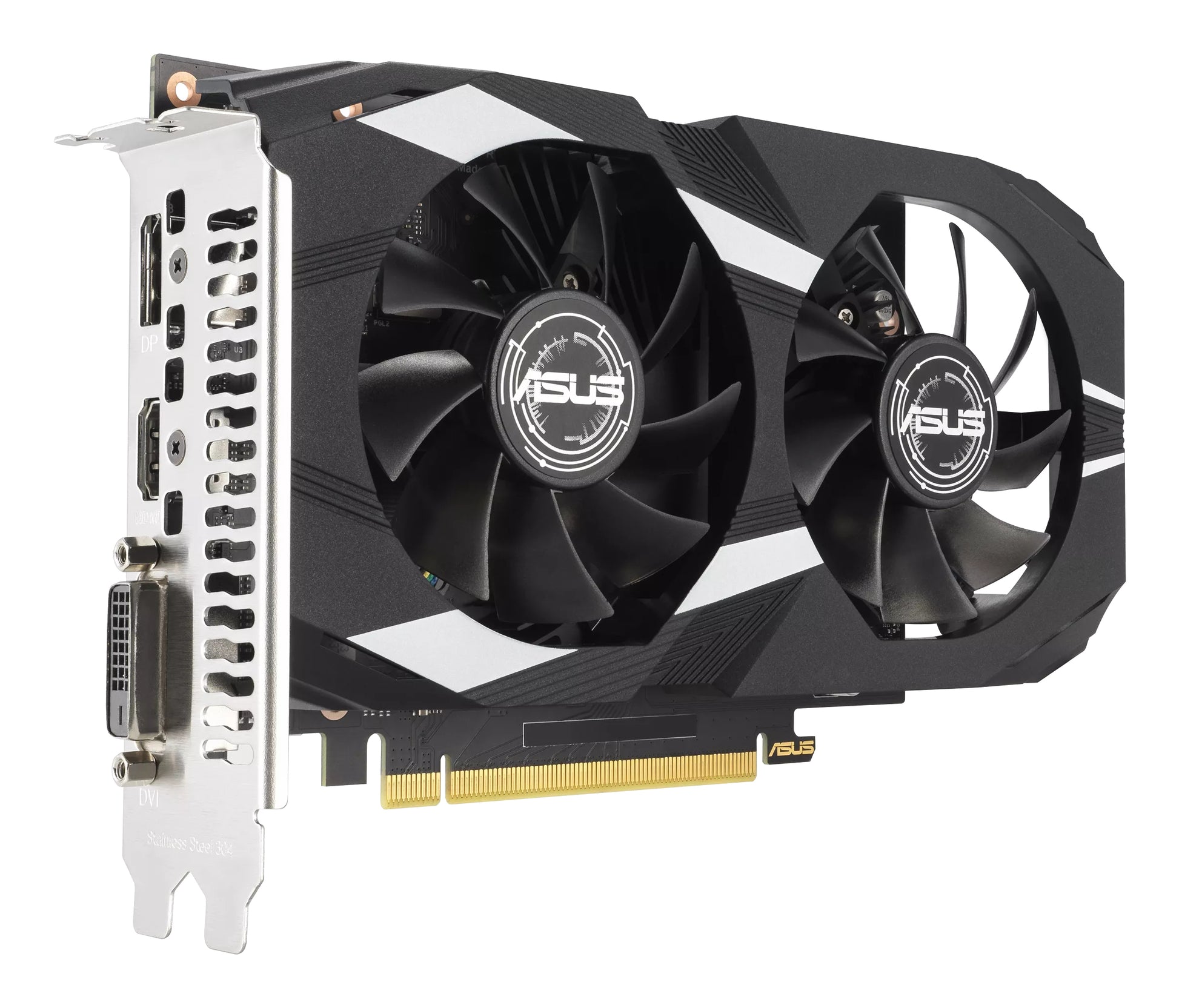 ASUS DUAL-RTX3050-O6G – PCIe Grafikkarte – GeForce RTX 3050, 6 GB GDDR6, 1×DP, 1×HDMI, 1×DVI-D, PCIe 4.0