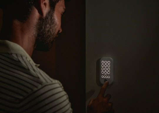 Yale AL-KP-1A-W – Sensor-Hub/Pod, Funk – für Yale Smart Alarm