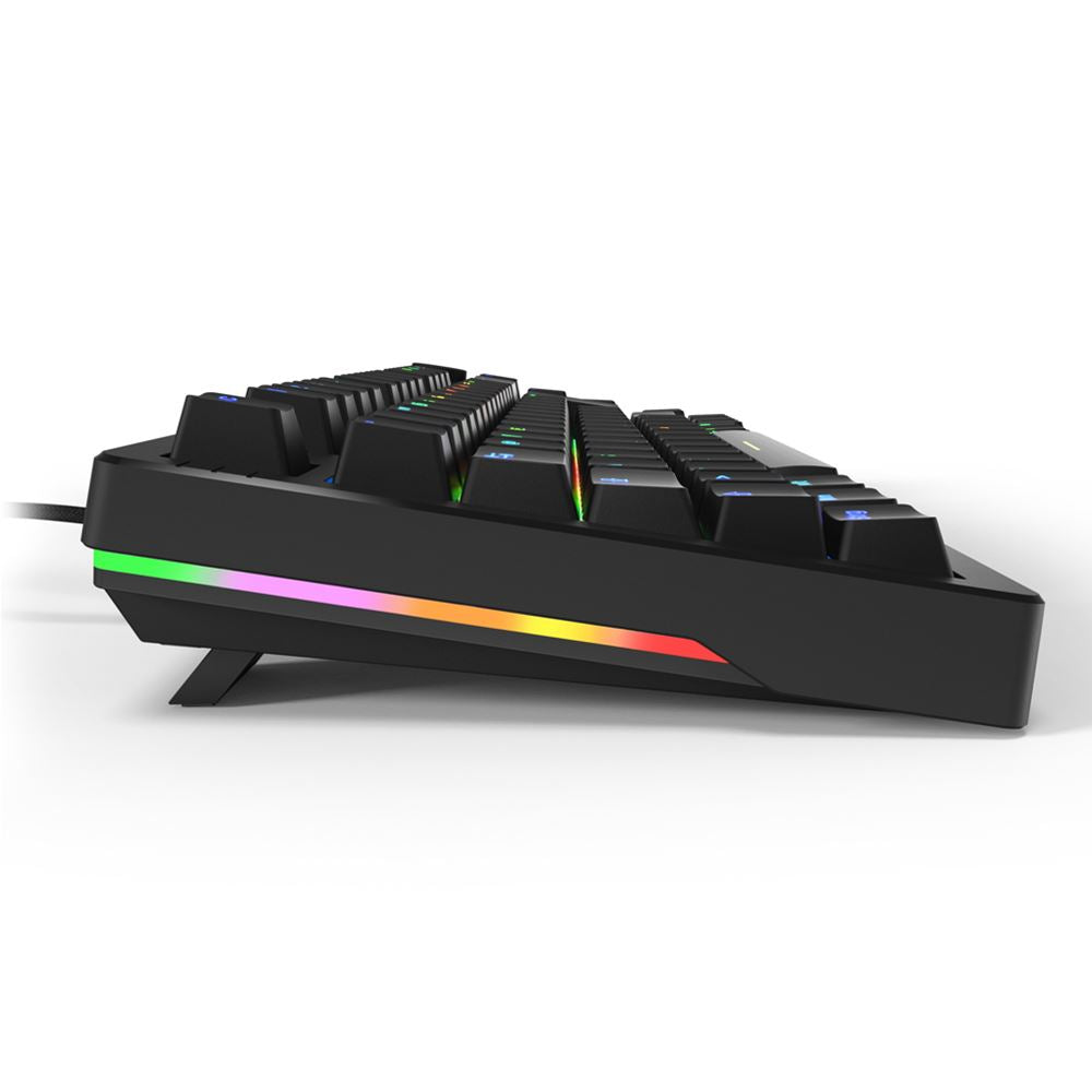 Sharkoon SGK25 – Tastatur 75% – Mechanisch – Verkabelt – QWERTZ (DE) – RGB – Ohne Ziffernblock – Schwarz