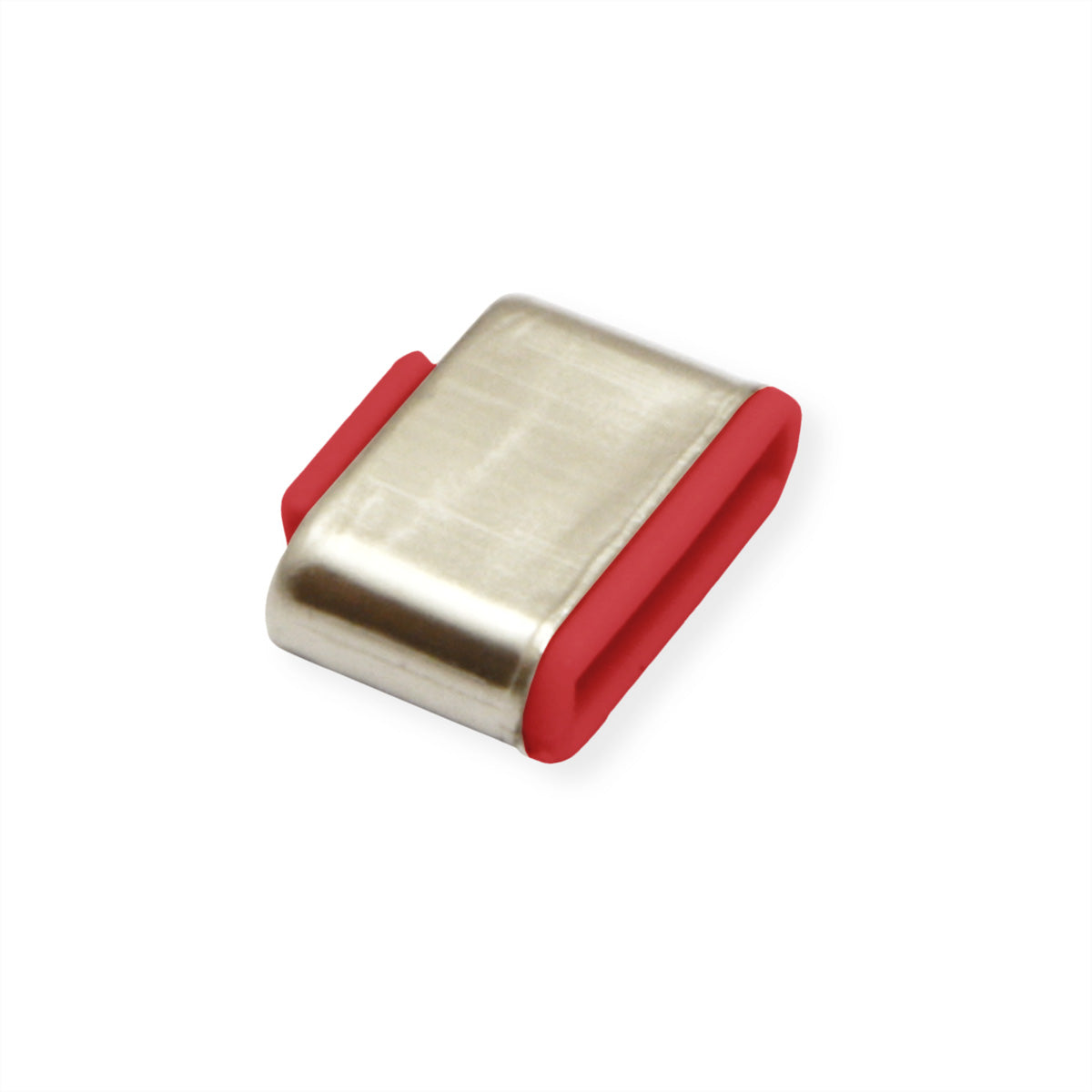ROLINE USB-C-Port-Schloss – Grau – für USB Typ-C – 10er-Set