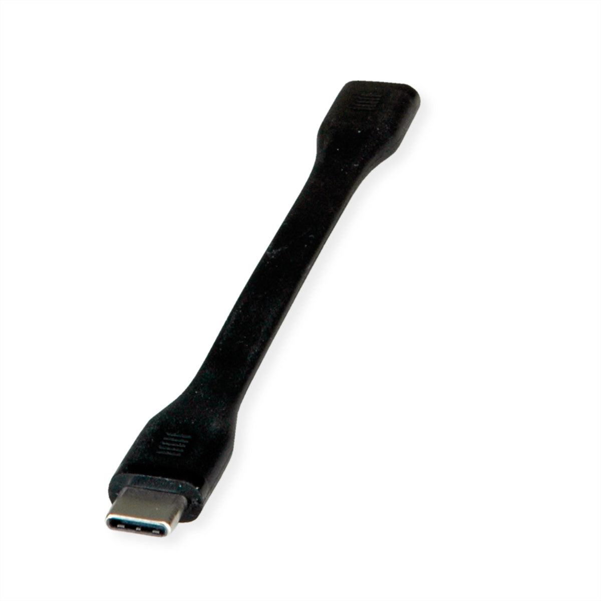 ROLINE USB-C Verlängerungskabel (Stecker auf Buchse) – USB4 40 Gbit/s – 0,12 m – PD 100 W – für MacBook