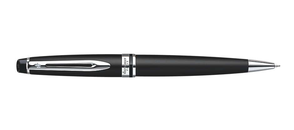 Waterman Kugelschreiber – Schwarz, Seidenmatt, Metall
