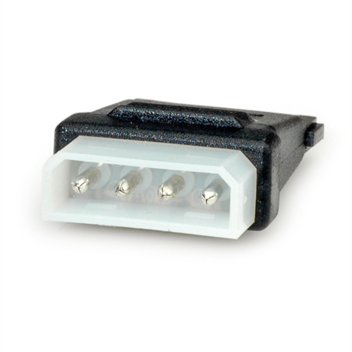 ROLINE Adapter Molex 4-polig zu SATA 15-polig (Power) – 3,9 cm – Schwarz