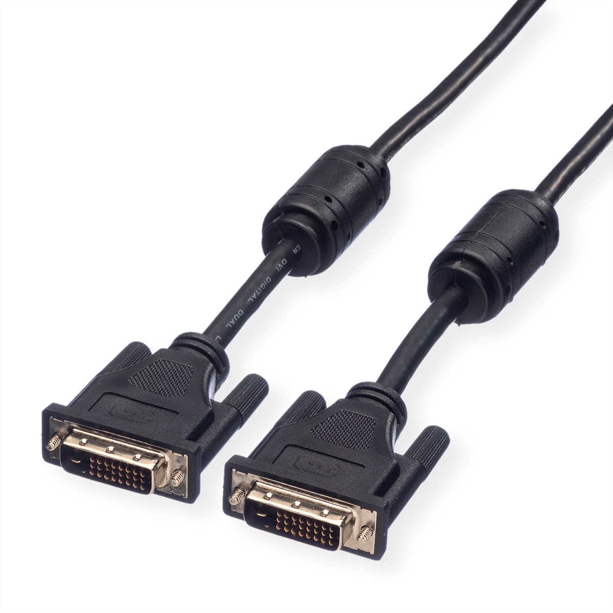 ROLINE DVI-D Dual-Link Kabel 2560×1600 – 10 m – verriegelbar