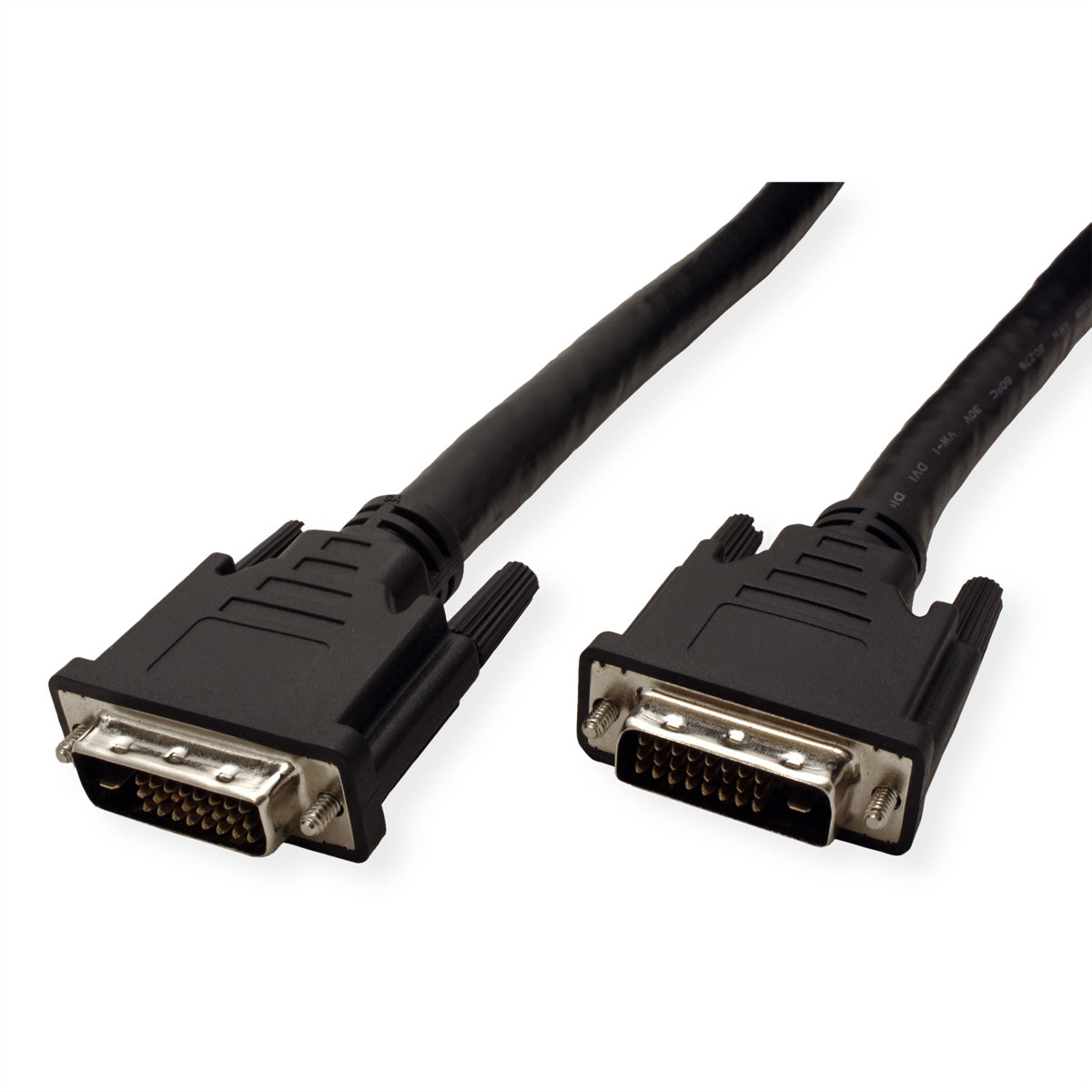 ROLINE DVI-D Kabel 2560×1600 – 20 m – verriegelbar