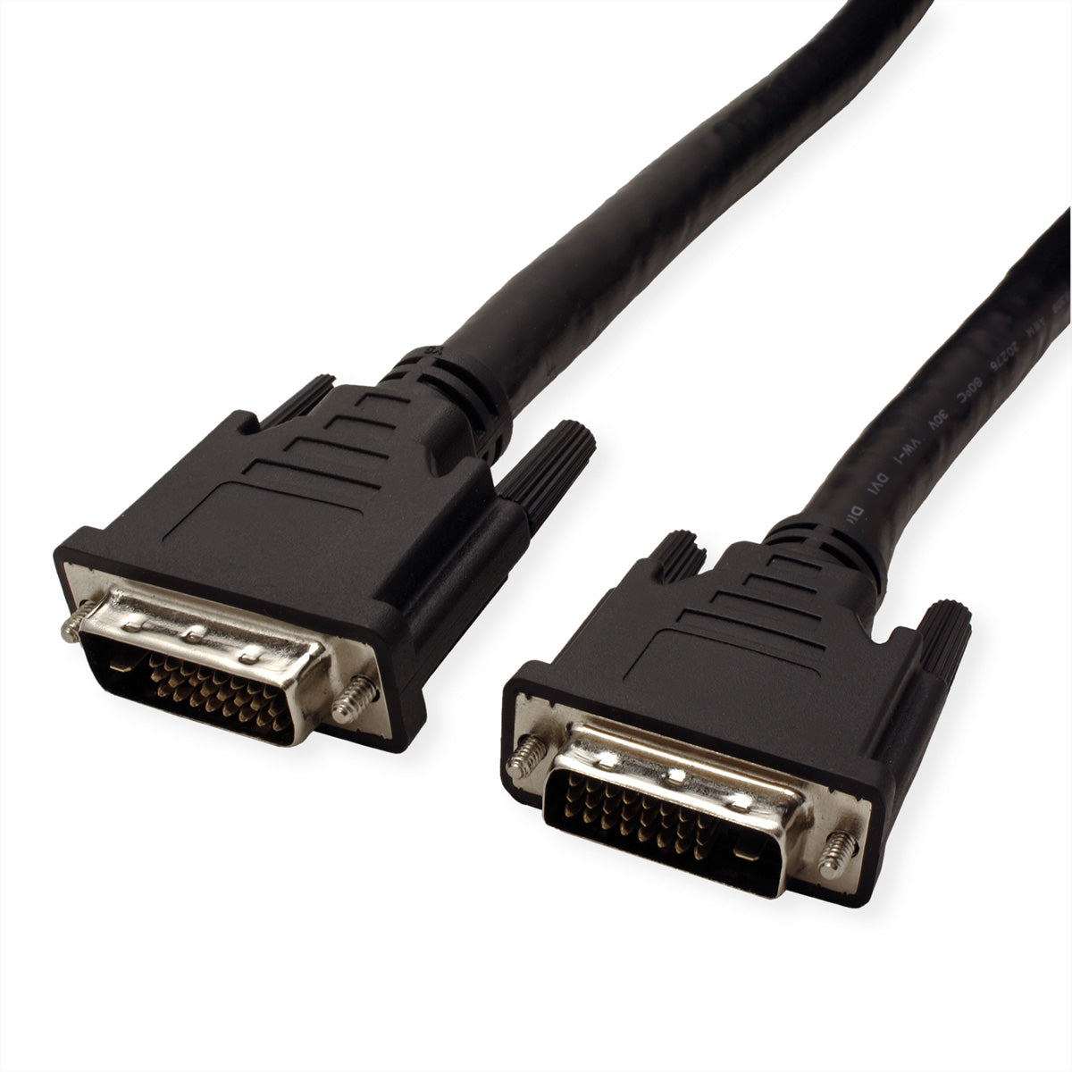 ROLINE DVI-D Kabel 2560×1600 – 20 m – verriegelbar