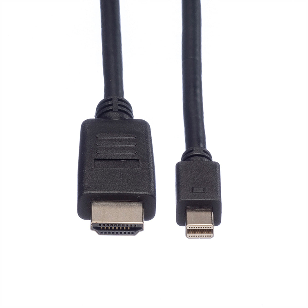 ROLINE Mini DisplayPort auf HDMI Kabel DP 1.1 1080p 60 Hz – 4,5 m – für Geräte mit HDMI-Port