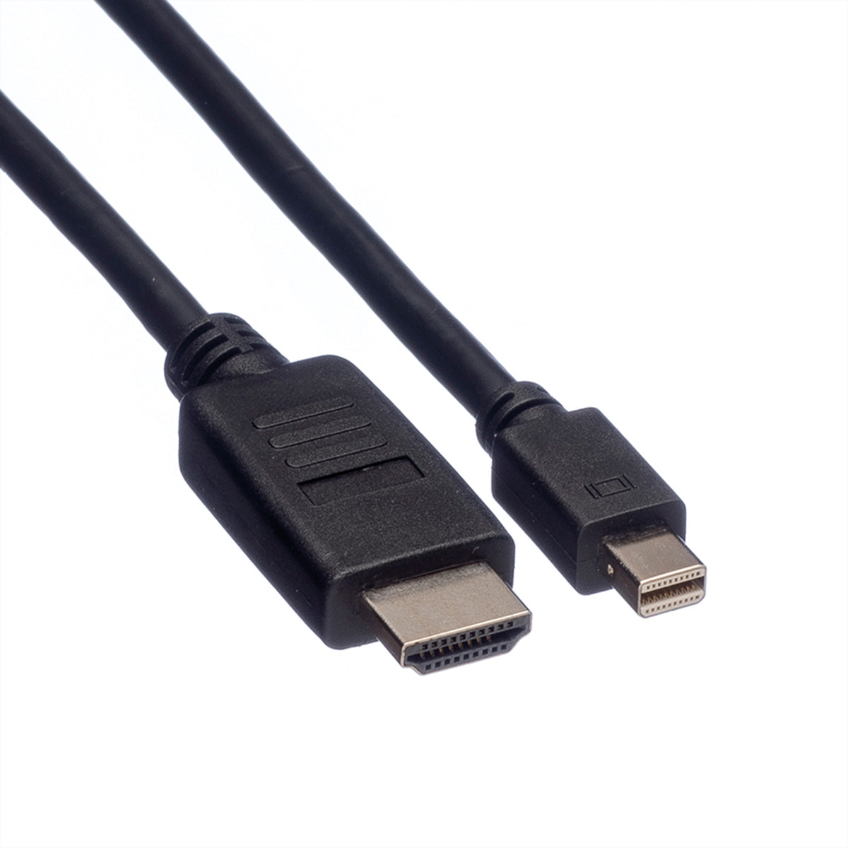 ROLINE Mini DisplayPort auf HDMI Kabel DP 1.1 1080p 60 Hz – 4,5 m – für Geräte mit HDMI-Port