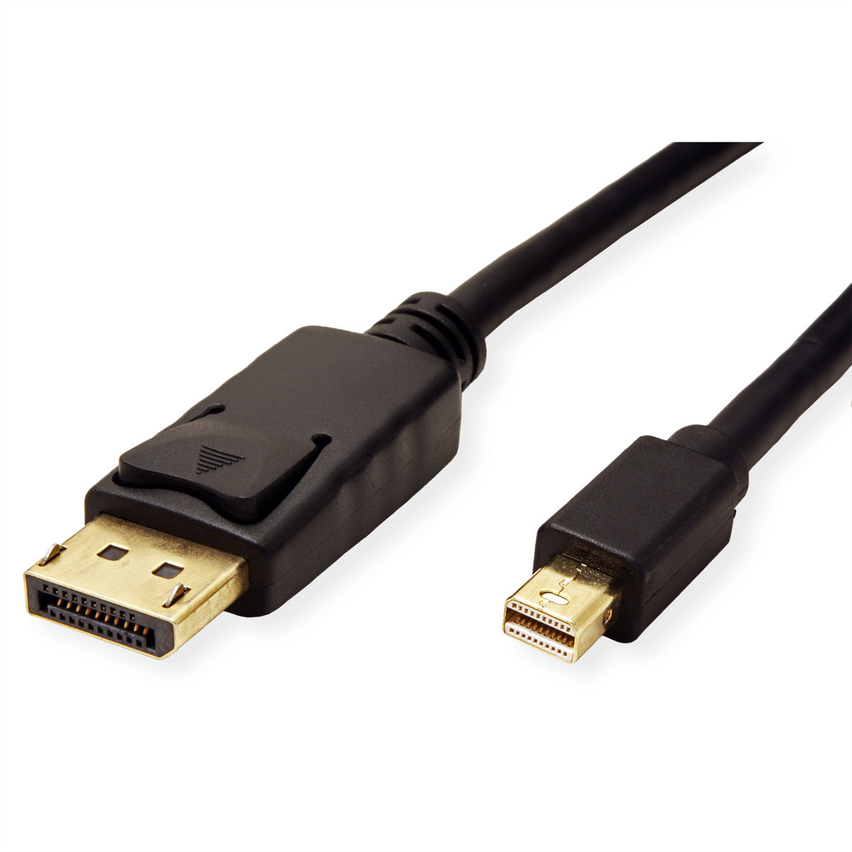 ROLINE Mini-DP auf DP Kabel DP 1.4 8K 60 Hz – 2 m – für Geräte mit Mini-DP/DP