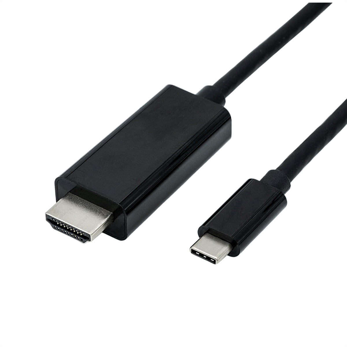 ROLINE USB-C auf HDMI Kabel 4K 60 Hz – 5 m – für Geräte mit USB-C (DisplayPort Alt Mode)
