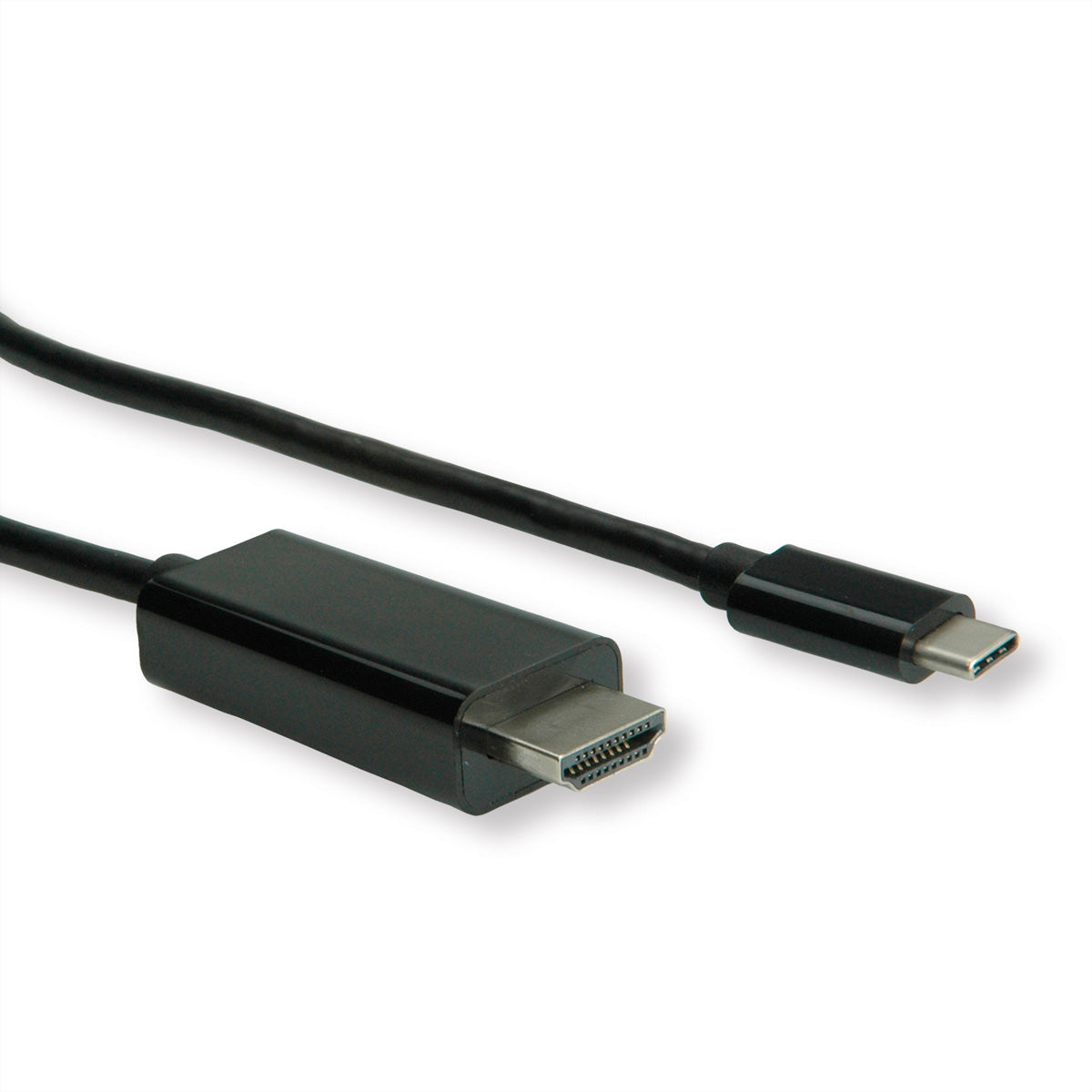 ROLINE USB-C auf HDMI Kabel 4K 60 Hz – 5 m – für Geräte mit USB-C (DisplayPort Alt Mode)