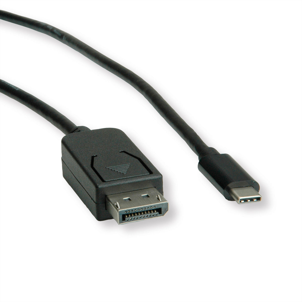 ROLINE USB-C auf DisplayPort Kabel DP 1.2 4K 60 Hz – 2 m – für MacBook, Notebook, PC