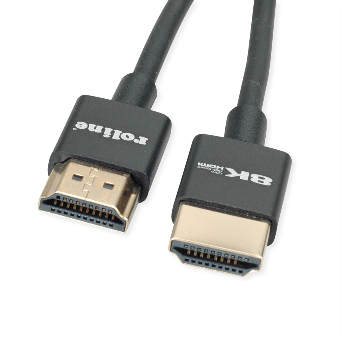 ROLINE HDMI Kabel HDMI 2.1 8K 60 Hz – 1 m – ARC, Ethernet