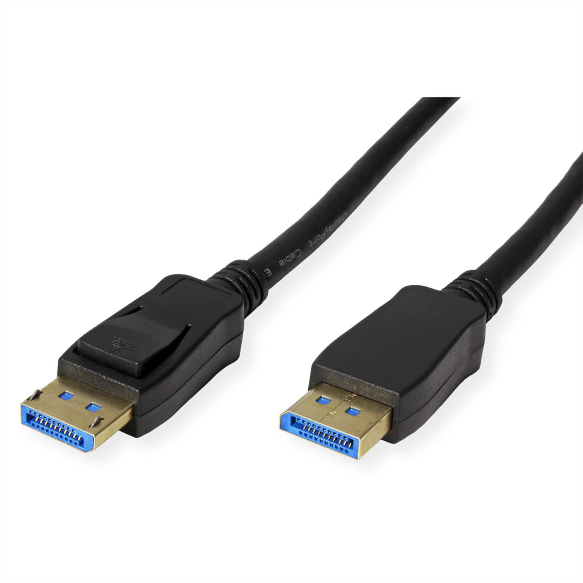 ROLINE DisplayPort Kabel DP 2.0 8K 60 Hz – 5 m – HDR – für Geräte mit DisplayPort-Anschluss