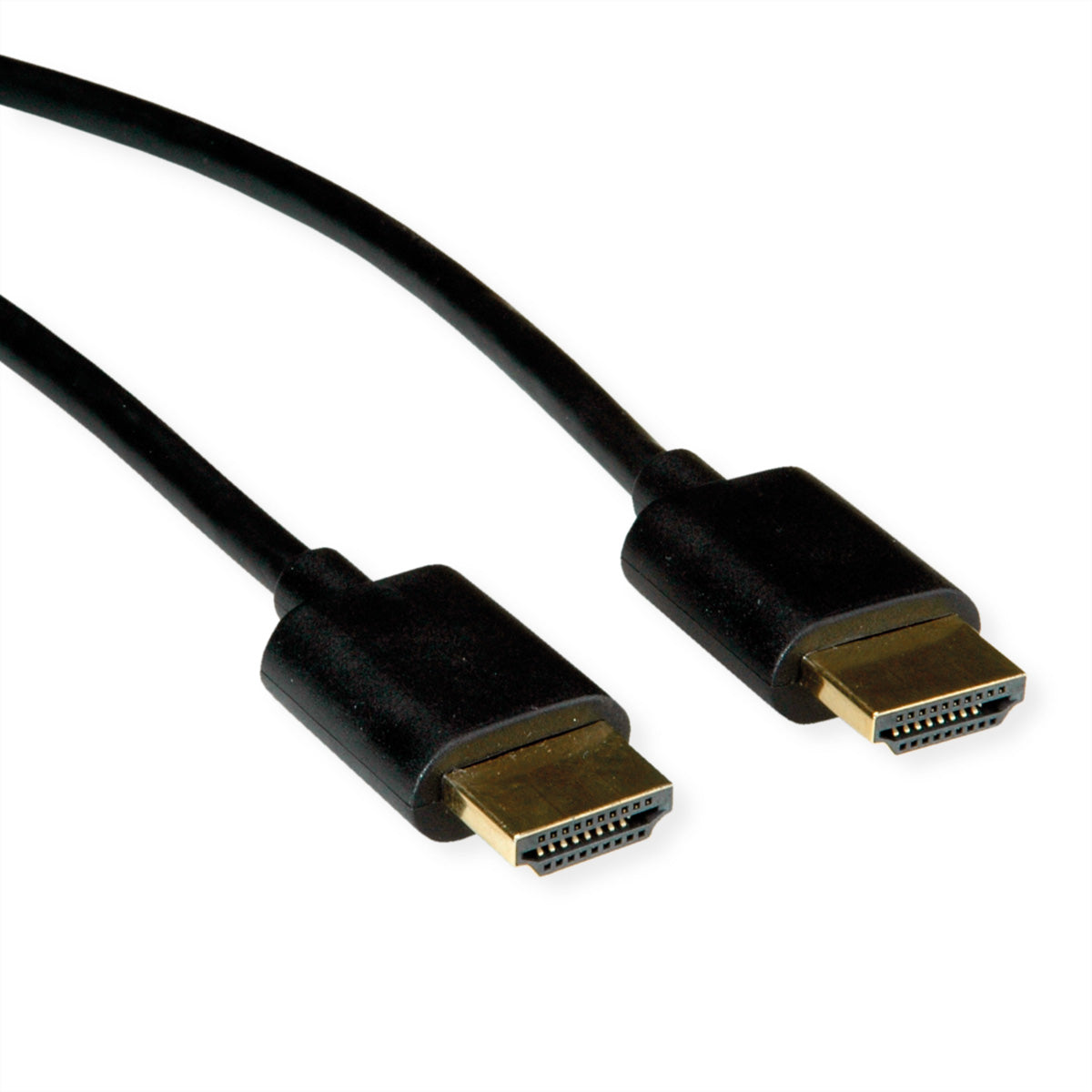 ROLINE HDMI Kabel HDMI 2.0 – 4K 60 Hz – 2 m – HDR, Ethernet