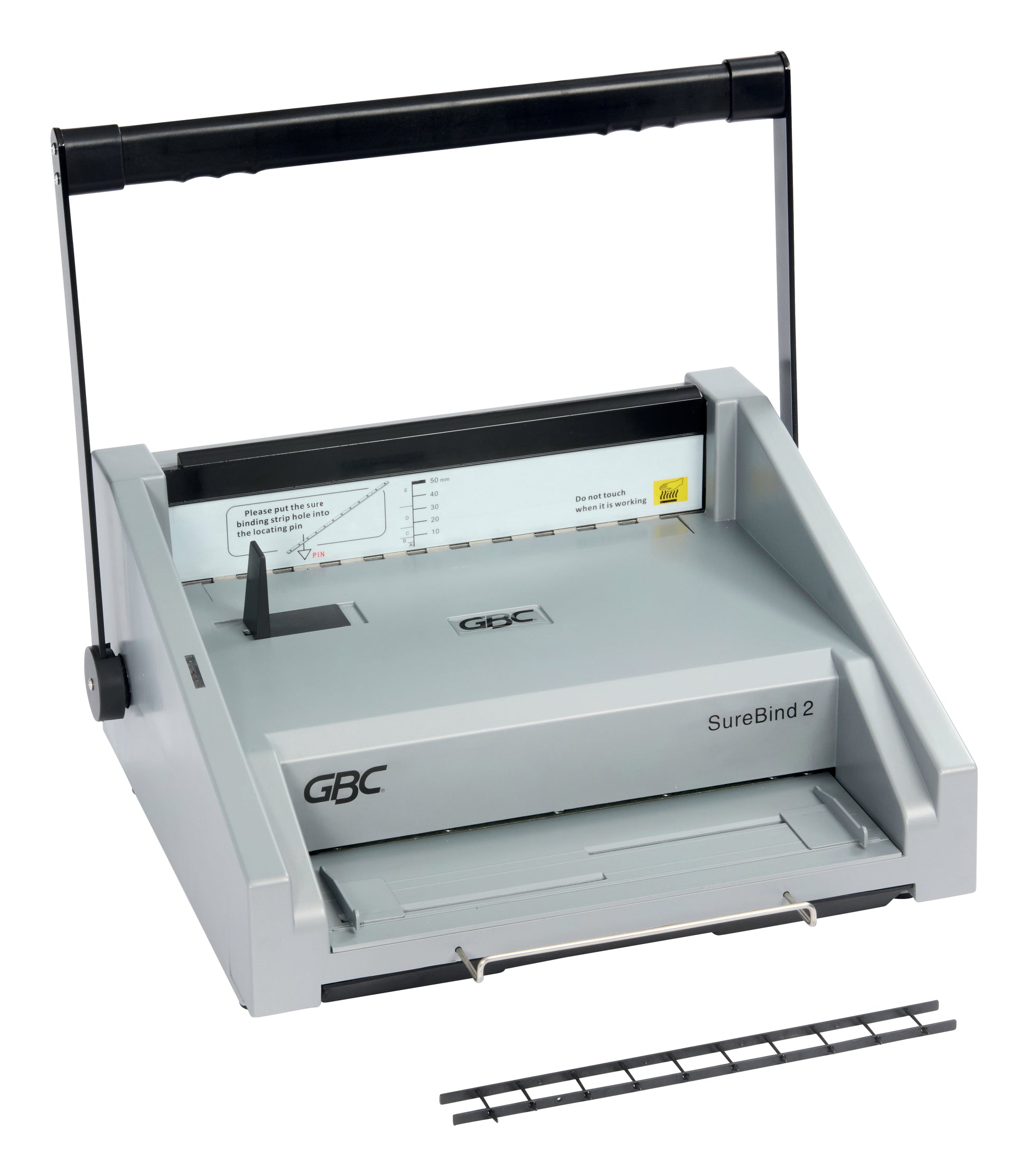 GBC SureBind 2 Heavy Duty Stanz- und Bindemaschine – Verschweissung, für Bindestreifen bis 51 mm, A4, 20 Blatt