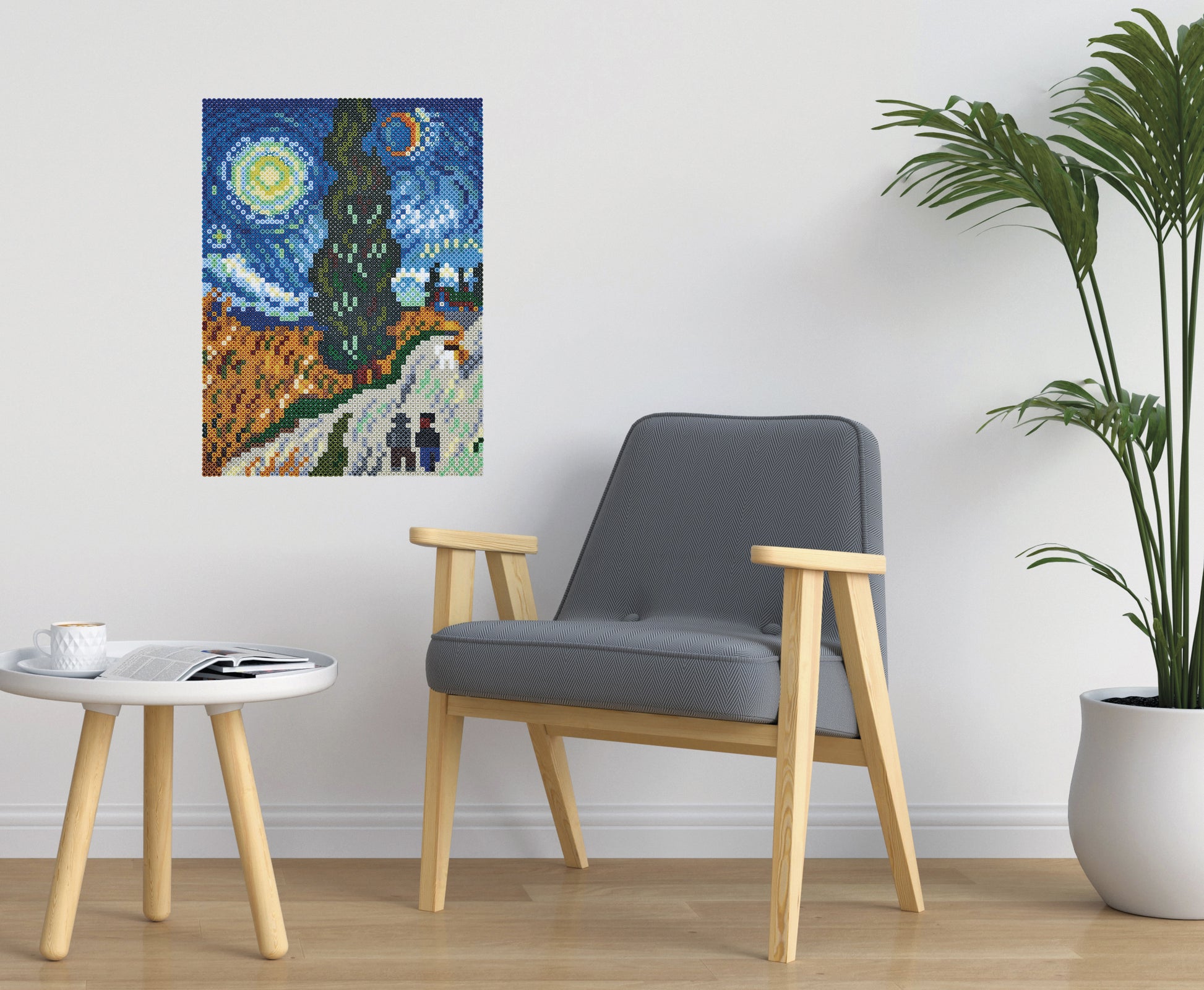 Hama Van Gogh – Bügelperlen-Set midi – 10'000 Perlen – 6 Stiftplatten – ab 5 Jahren