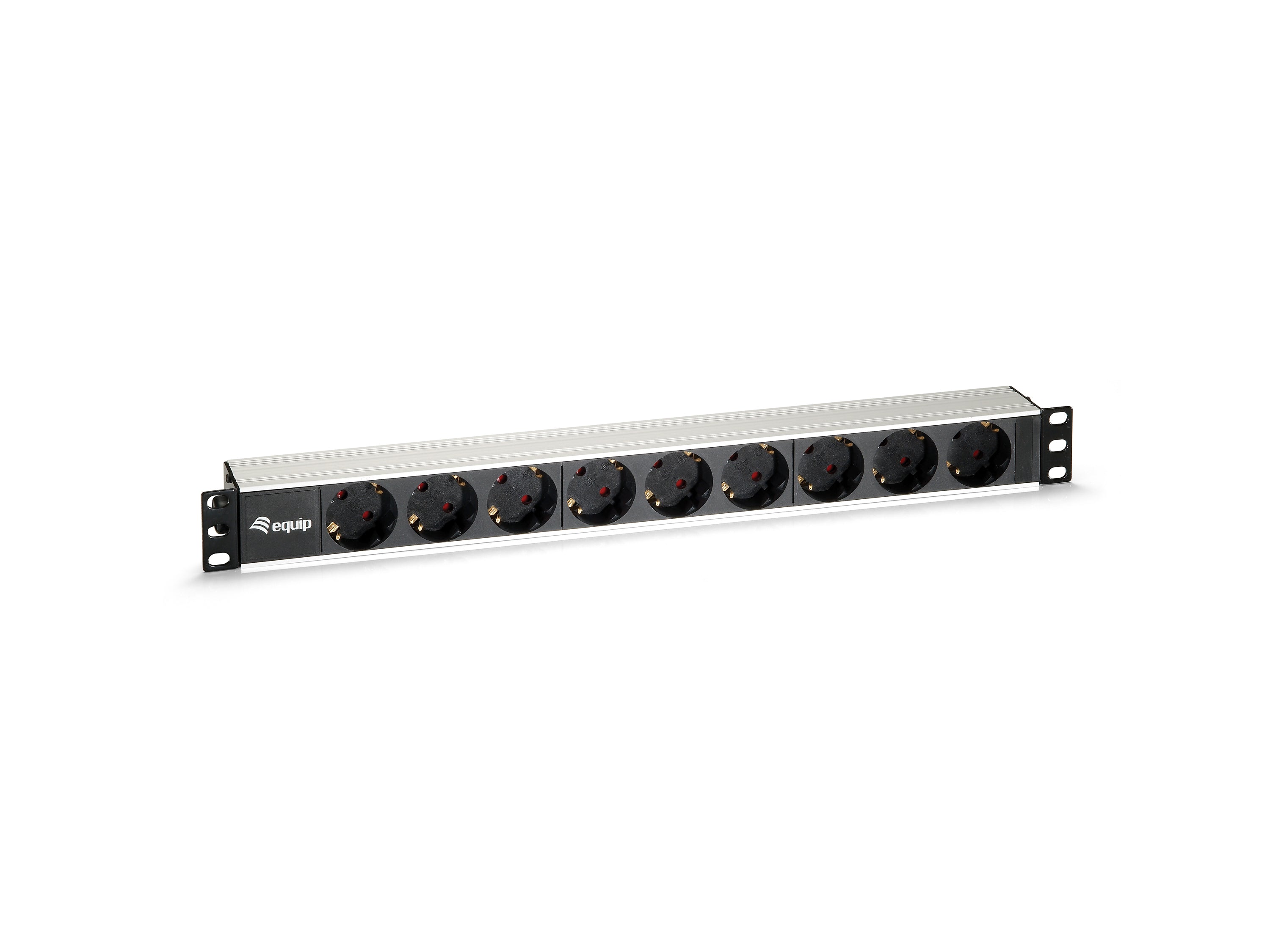 Equip Steckdosenleiste 19", 9× AC-Ausgänge, 2 m, 1U horizontal, 250 V, 16 A
