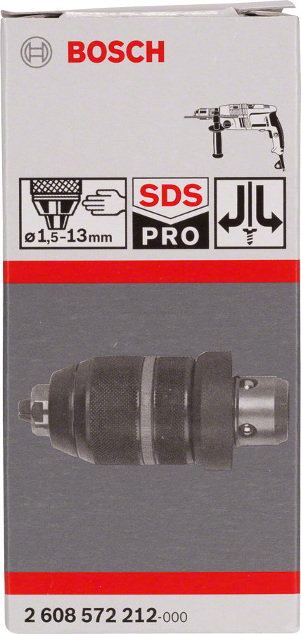 Bosch Professional – Schnellspannbohrfutter, für GBH 18 V-26 F, GBH 2-24 DF, GBH 2-26 DFR und andere, 1,3–13 mm