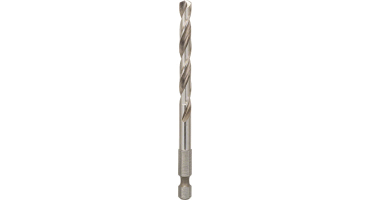 Bosch Professioneller Zentrierbohrer 6,35 × 80 mm HSS Sechskantschaft – für Metall, Holz