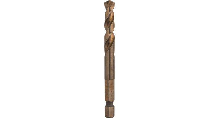 Bosch Professioneller Zentrierbohrer 7,15 × 80 mm HSS-Co 1/4" Sechskant – 135° Punktwinkel