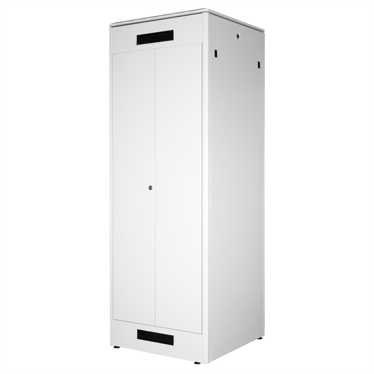 ROLINE Pro – 19" Netzwerkschrank 47U, IP20, abschliessbar, 800 × 800 × 2276 mm, lichtgrau, Stahl