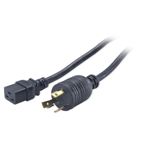 APC Netzkabel – L6-30P–IEC C19, 2,44 m, 208 V, schwarz