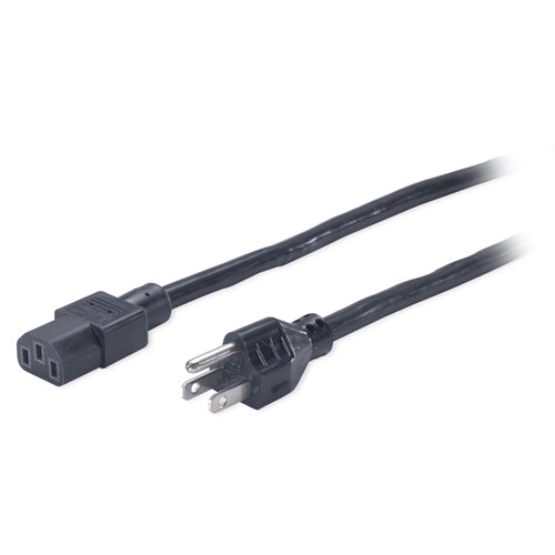 APC Netzkabel, IEC C13 auf 5-15P, 2,4 m