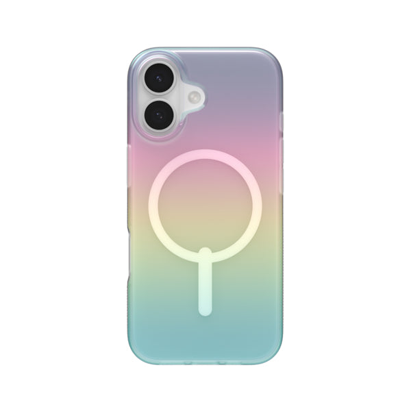 ZAGG Milan Snap Backcover – für Apple iPhone 17, Graphen, Mehrfarbig, Bryce Iridescent, bis 4 m Sturzsicher