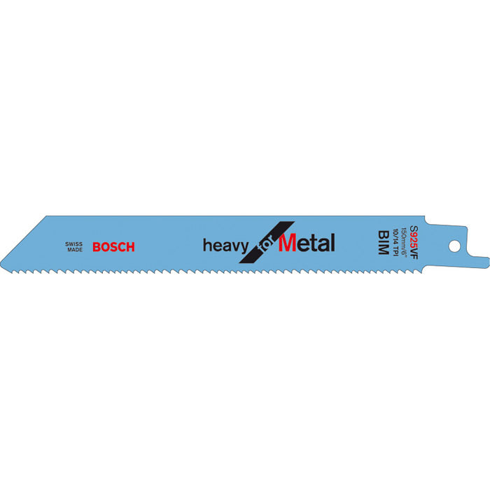 Bosch Professional S 925 VF Säbelsägeblatt 150 mm Bimetall – für Metall – 5 Stk