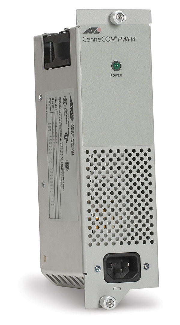 Allied Telesis AT-MCR12 Redundantes Netzteilmodul – Rackmount – Grau