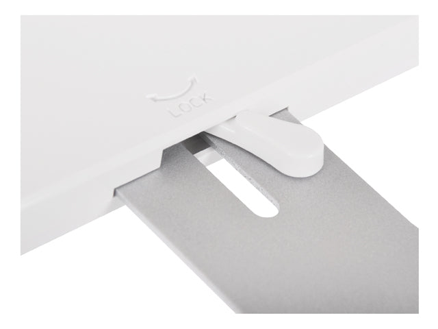Multibrackets Tablet-Tischhalterung – bis 12" – Weiss