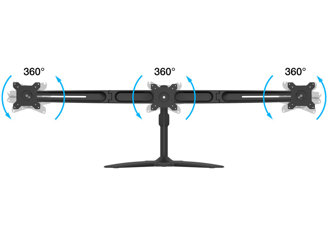 Multibrackets EX Kit Triple – Zubehör: Erweiterungs-Kit – für Bildschirme bis 24", schwarz