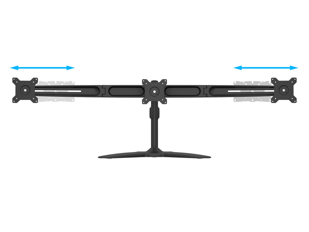 Multibrackets EX Kit Triple – Zubehör: Erweiterungs-Kit – für Bildschirme bis 24", schwarz