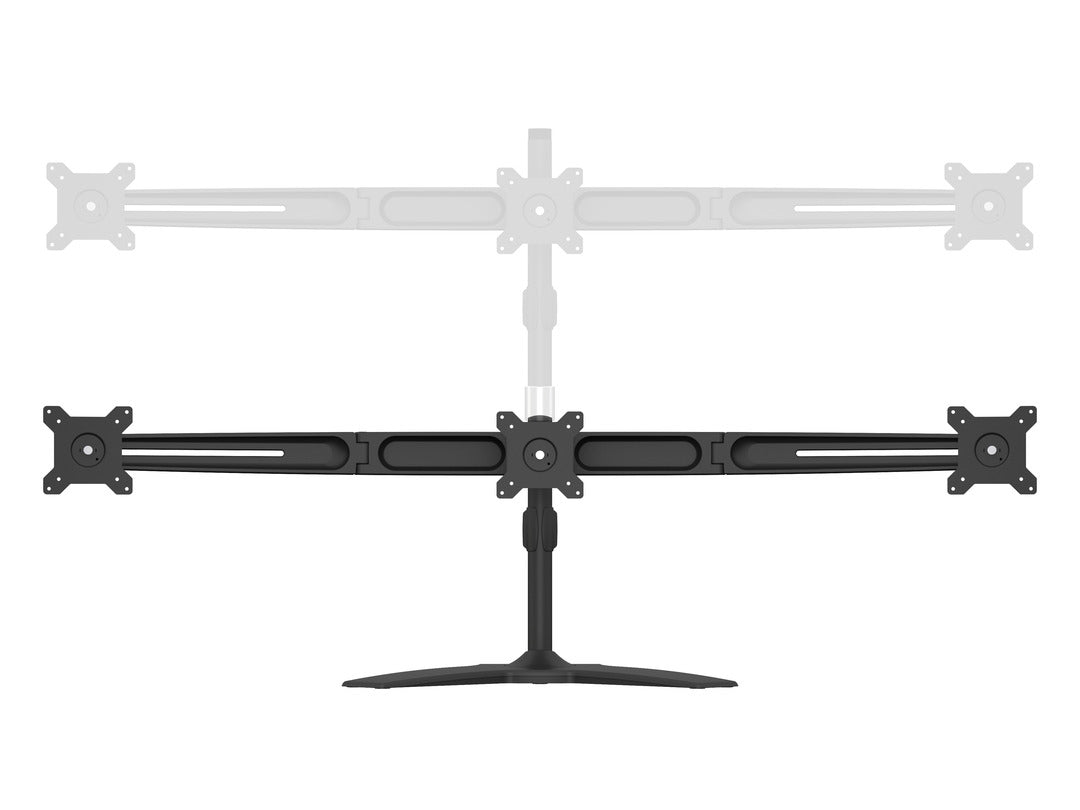 Multibrackets EX Kit Triple – Zubehör: Erweiterungs-Kit – für Bildschirme bis 24", schwarz
